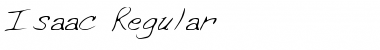 Download Isaac Regular Font Title Preview