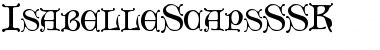 Download IsabelleScapsSSK Regular Font Title Preview