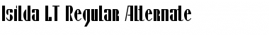 Download Isilda LT Regular Font Title Preview