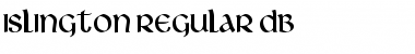 Download Islington DB Regular Font Title Preview
