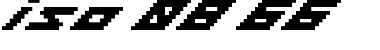 Download iso 08_66 Regular Font Title Preview