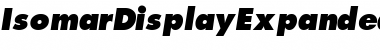 Download IsomarDisplayExpandedSSK Italic Font Title Preview