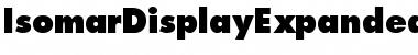 Download IsomarDisplayExpandedSSK Regular Font Title Preview