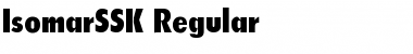 Download IsomarSSK Regular Font Title Preview
