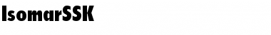 Download IsomarSSK Regular Font Title Preview