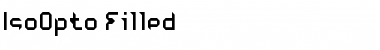 Download IsoOpto Regular Font Title Preview