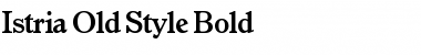 Download Istria-Old-Style Bold Font Title Preview