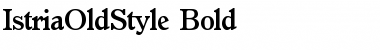 Download IstriaOldStyle Bold Font Title Preview