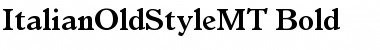 Download ItalianOldStyleMT Bold Font Title Preview