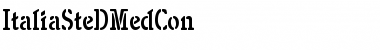Download ItaliaSteDMedCon Regular Font Title Preview