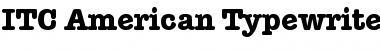 Download AmericanTypewriter LT MediumA Bold Font Title Preview