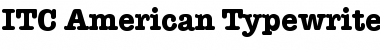 Download AmericanTypewriter LT Medium Bold Font Title Preview