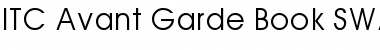 Download ITC Avant Garde SWA Book Font Title Preview