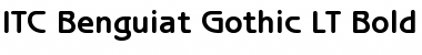 Download BenguiatGothic LT Medium Bold Font Title Preview