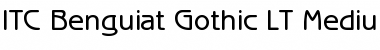 Download BenguiatGothic LT Medium Regular Font Title Preview