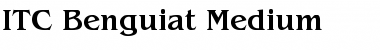 Download Benguiat Medium Regular Font Title Preview