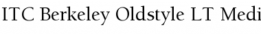 Download Berkeley LT Regular Font Title Preview