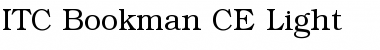 Download Bookman CE Light Font Title Preview