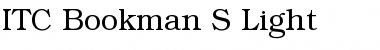 Download Bookman S Light Font Title Preview