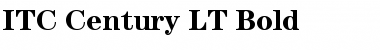 Download ITCCentury LT Book Bold Font Title Preview