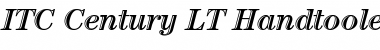 Download ITCCentury LT HandtooledBd Italic Font Title Preview