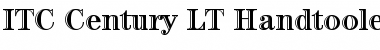 Download ITCCentury LT HandtooledBd Regular Font Title Preview