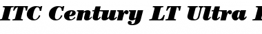 Download ITCCentury LT Ultra Italic Font Title Preview
