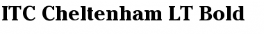 Download Cheltenham LT Bold Font Title Preview
