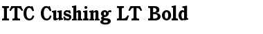 Download Cushing LT Book Bold Font Title Preview