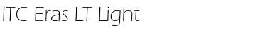 Download Eras LT Light Regular Font Title Preview