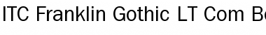 Download ITC Franklin Gothic LT Com Book Font Title Preview