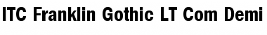 Download ITC Franklin Gothic LT Com Demi Condensed Font Title Preview