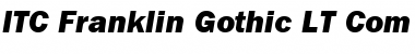 Download ITC Franklin Gothic LT Com Heavy Italic Font Title Preview