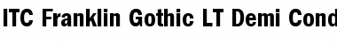 Download ITCFranklinGothic LT BookCn Bold Font Title Preview