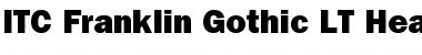 Download ITCFranklinGothic LT Med Bold Font Title Preview