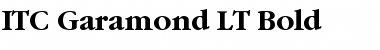 Download Garamond LT Bold Font