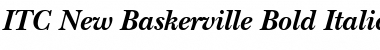 Download NewBaskerville SC Bold Italic Font