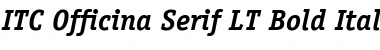 Download ITCOfficinaSerif LT Book Bold Italic Font Title Preview
