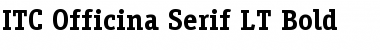 Download ITCOfficinaSerif LT Book Bold Font Title Preview