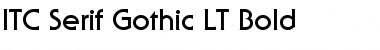 Download SerifGothic LT Bold Font