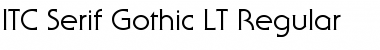 Download SerifGothic LT Regular Font
