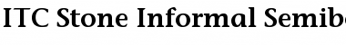 Download StoneInformalSemibold Font