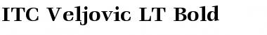 Download Veljovic LT Book Bold Font Title Preview