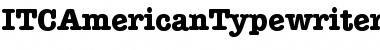 Download ITCAmericanTypewriterAlternate Bold Font Title Preview