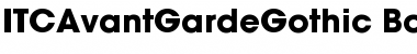 Download ITCAvantGardeGothic Bold Font Title Preview