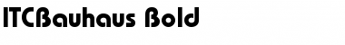 Download ITCBauhaus Bold Font Title Preview