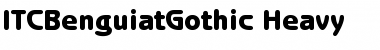Download ITCBenguiatGothic-Heavy Heavy Font Title Preview