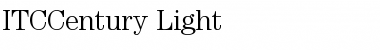 Download ITCCentury-Light Light Font Title Preview