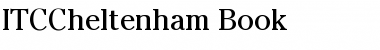 Download ITCCheltenham-Book Book Font Title Preview