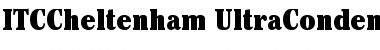 Download ITCCheltenham-UltraCondensed Roman Font Title Preview